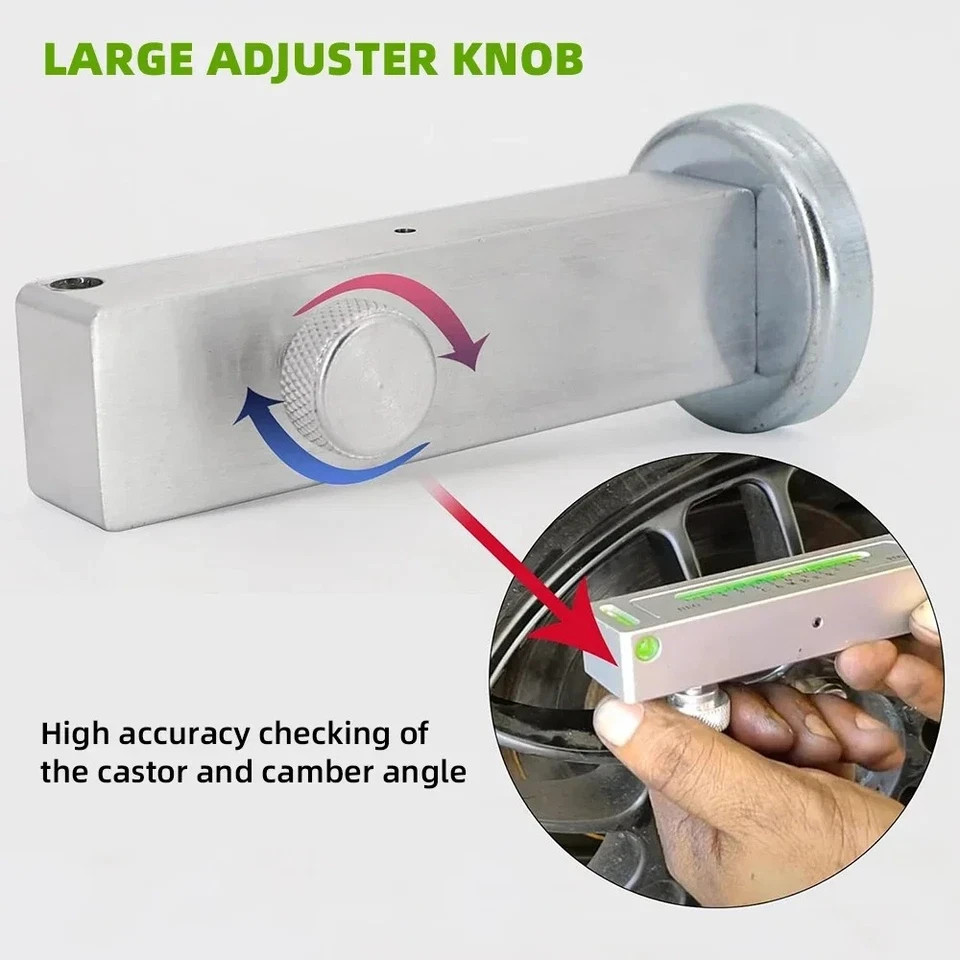 4-Wheel Positioning Magnetic Level Gauge Tool for Wheel Alignment Camber