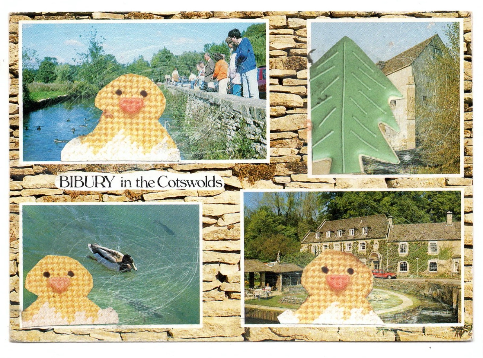 Mail Art David Greenberger "Three to One" original collaged postcard 2026