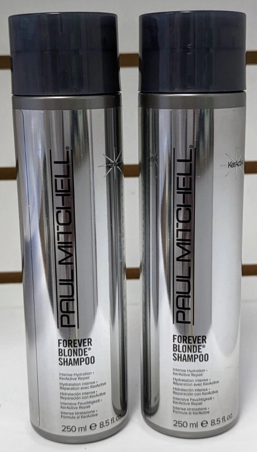 Paul Mitchell Forever Blonde Shampoo 8.5oz **2-PACK** NEW