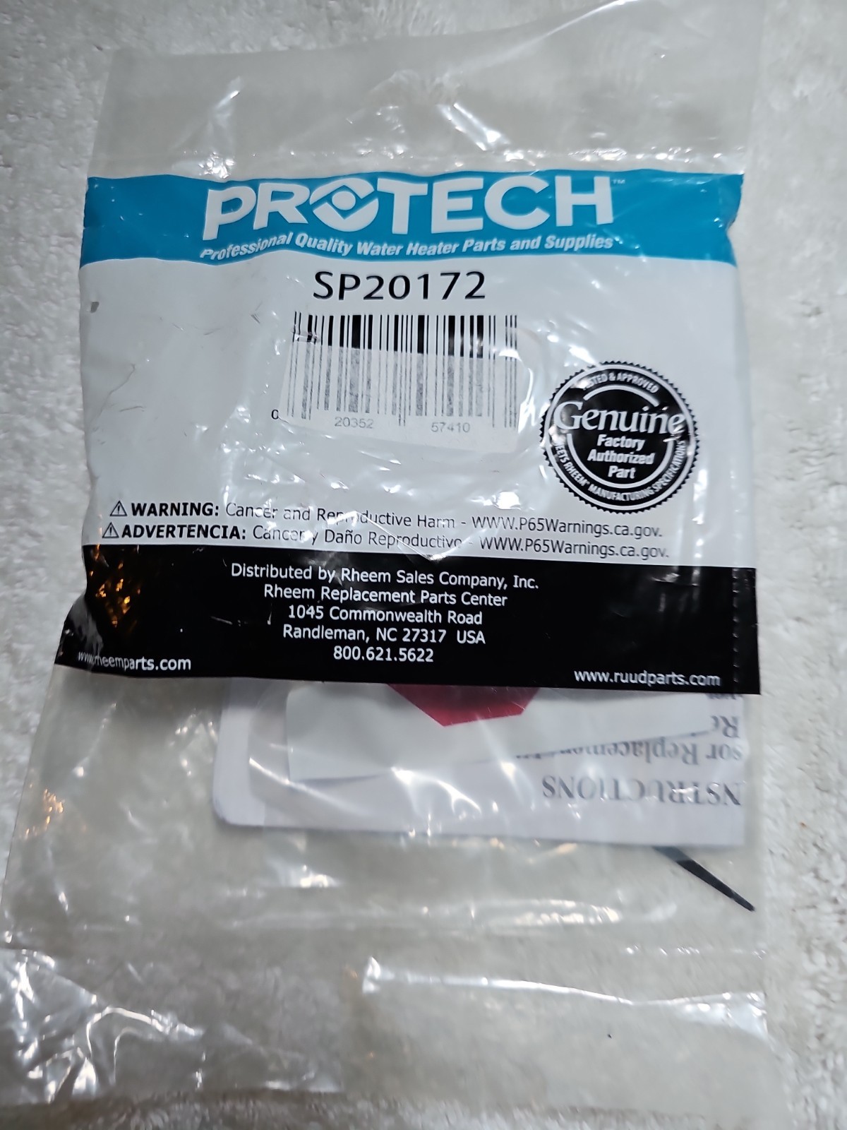 Protech SP20172 FV Sensor Kit 25V5