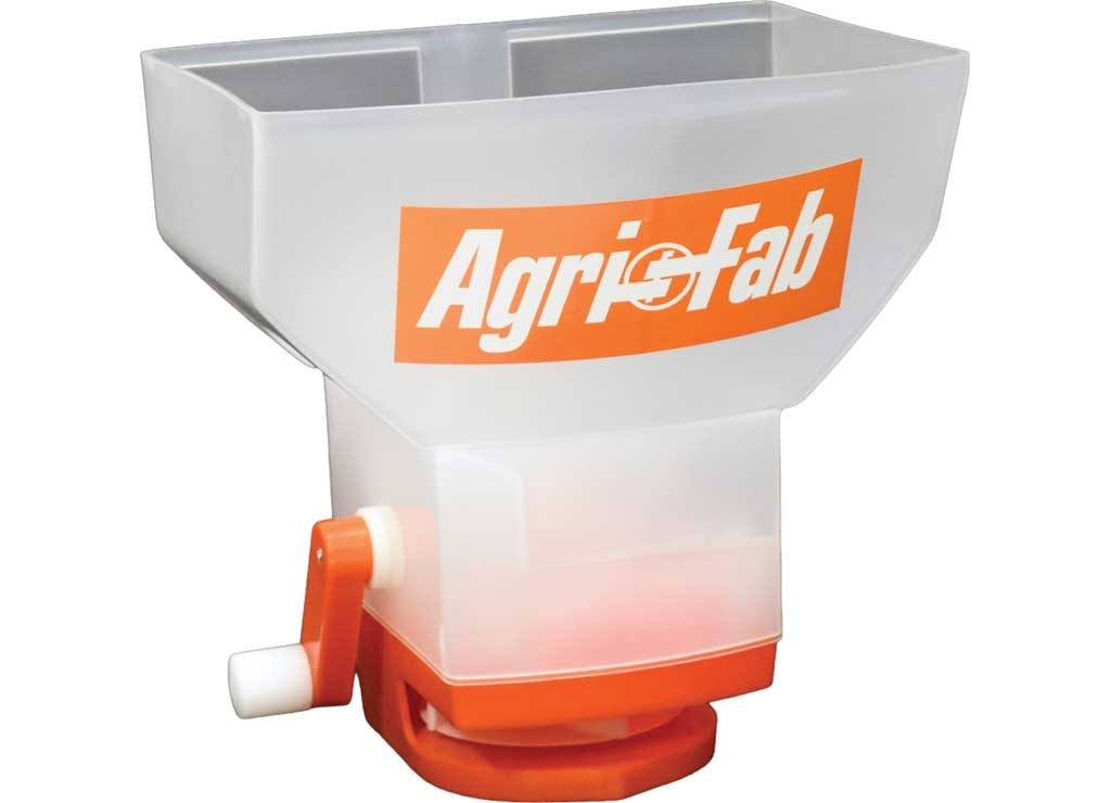 Agri-Fab 45-0644-800 Hand Held Seeder, Orange/White