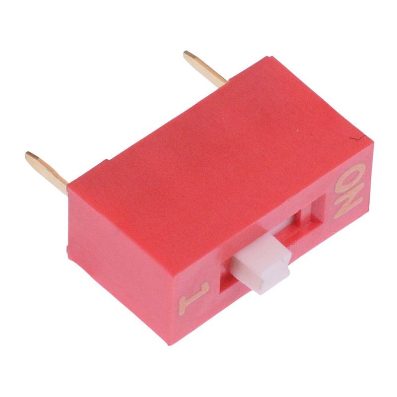 NDS-01-V APEM 1 Way Raised Actuator DIP Switch SPST