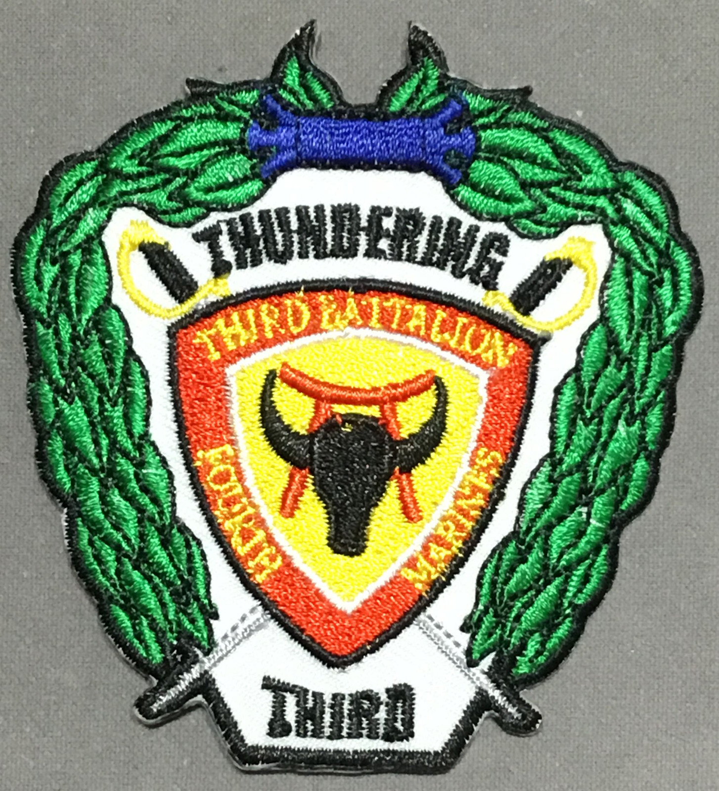 USMC Marines 3rd Battalion 4th Marines the Thundering Third patch