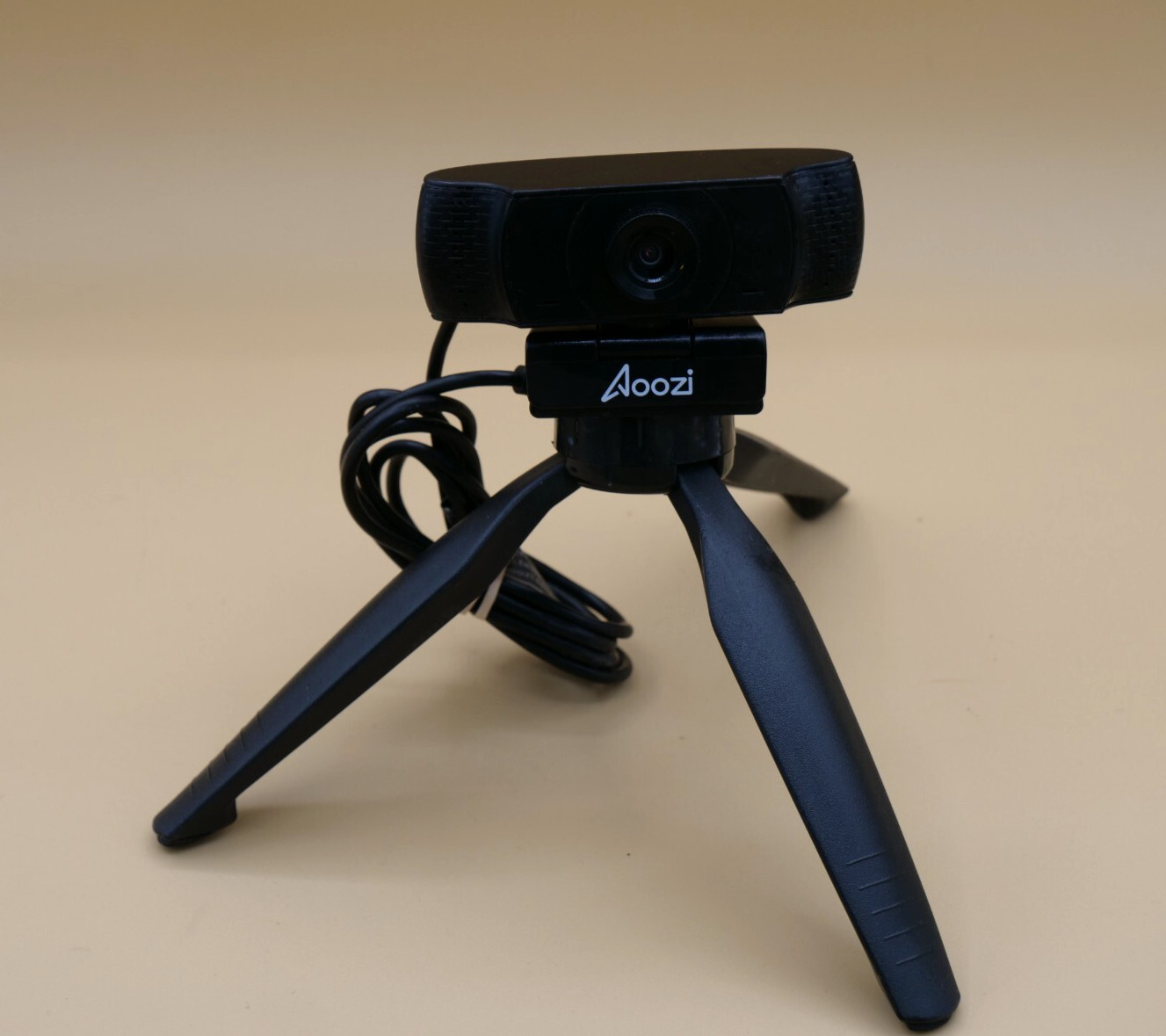 Aoozi Webcam w/Microphone, 1080P - USB Web Camera - Plug-N-Play -