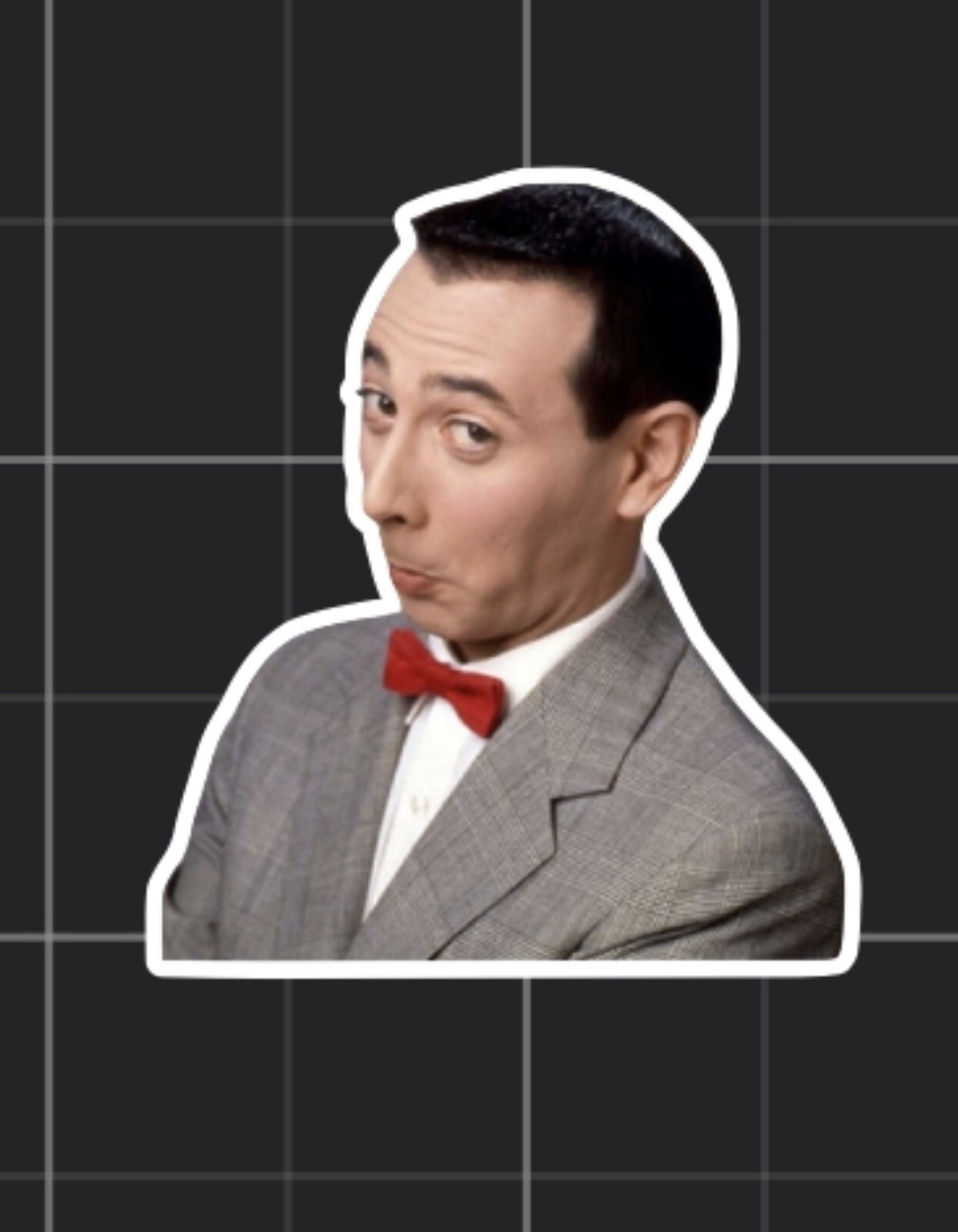 New Pee Wee Herman Vinyl Sticker Decal Die Cut