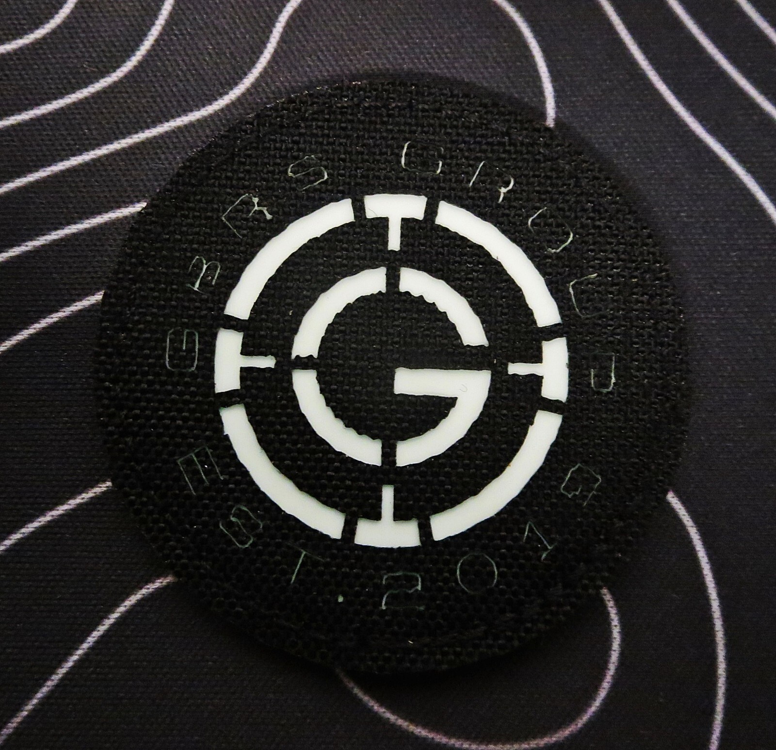 GBRS GROUP LASERCUT CORDURA GLOW PATCH NSW DEVGRU GITD FORWARD OBSERVATIONS