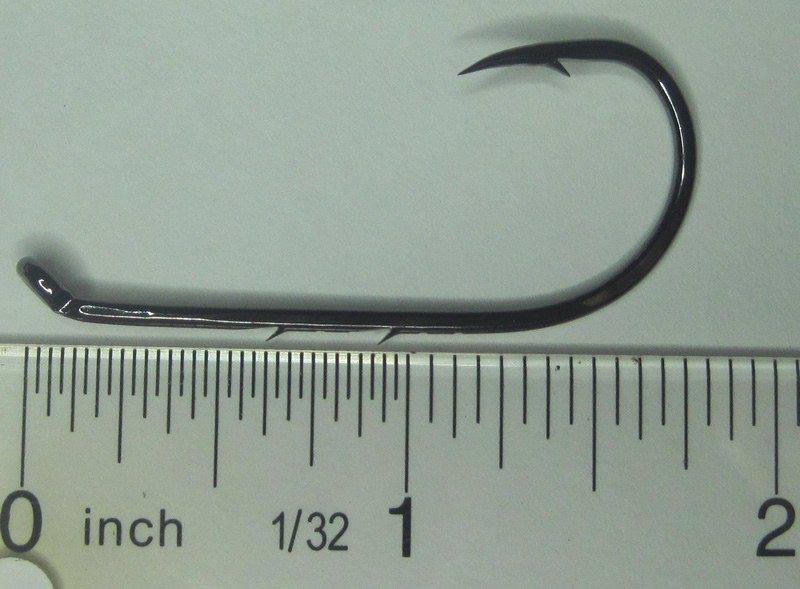 50 Gamakatsu Baitholder Hooks 05414 4/0 NSB Black Nickel Finish