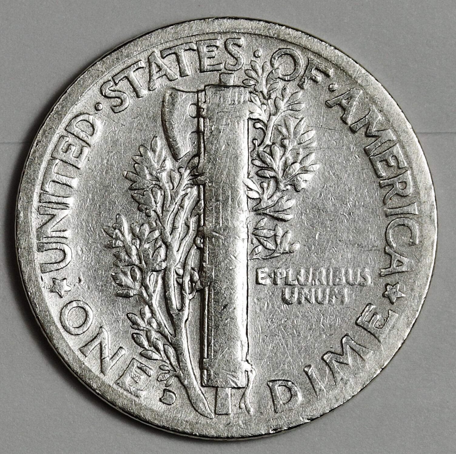 1929-d Mercury Dime. Better Grade. Inventory H. 167004