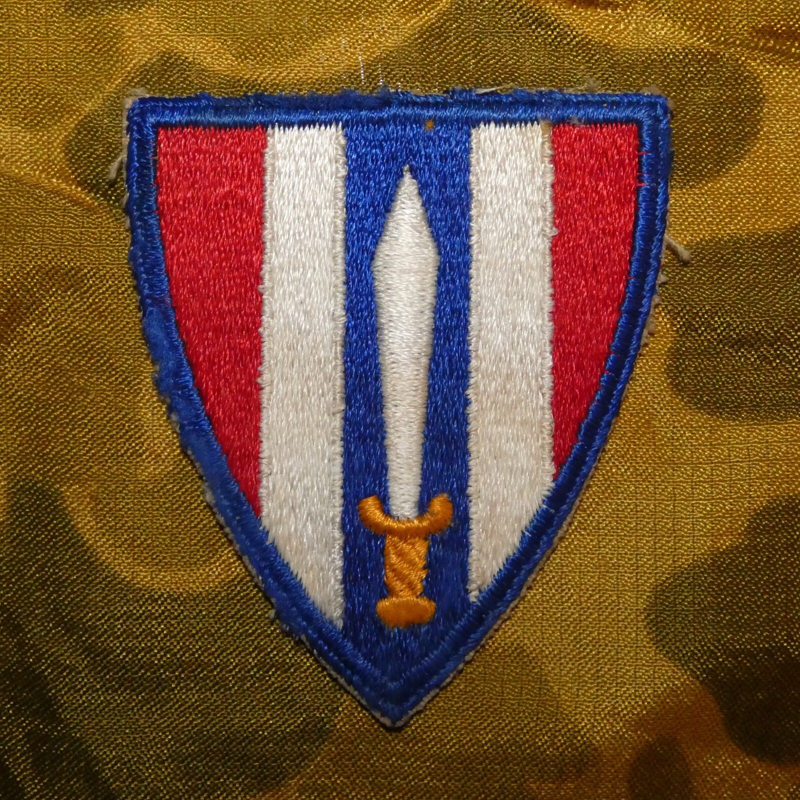 Original WW2 US Army European Civil Affairs Shoulder Patch (no glow)