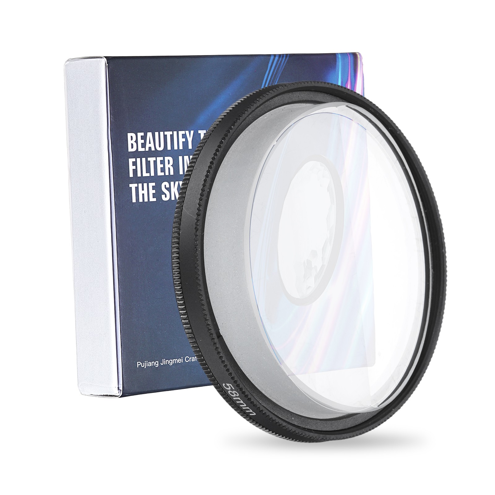 58mm Camera Blur Filter, Ghost Center Field Motion Super Speed Blur Filter