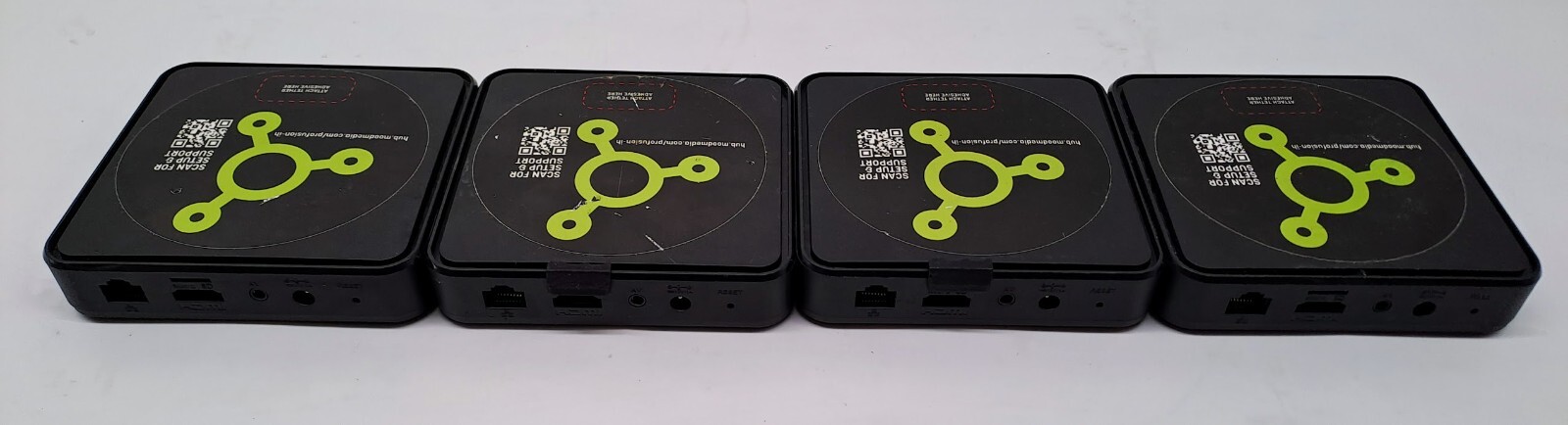 Lot of 4 MOOD MAVPSG1 K140A1 DIGITAL MEDIA PLAYER /no SD Card &any accessories