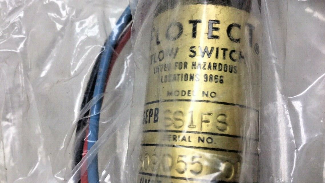 Dwyer V6EPB-S-S-1-FS Flotect Flow Switch V6EPB-SS1FS