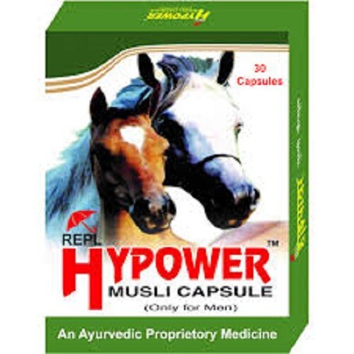 Hypower Musli 10 Capsules Herbal for men improve strength & boost stamina #REPL3