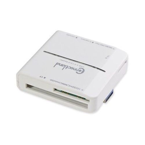 USB 3.0 Mini All-in-One 6-Slot Multi Memory Card Reader CF,SD,MS (CL-CRD20129)