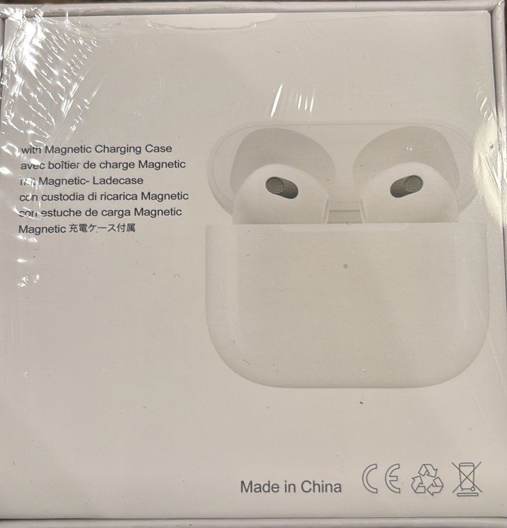 3rd Generation Wireless Earbuds With Charging Case - Brand New