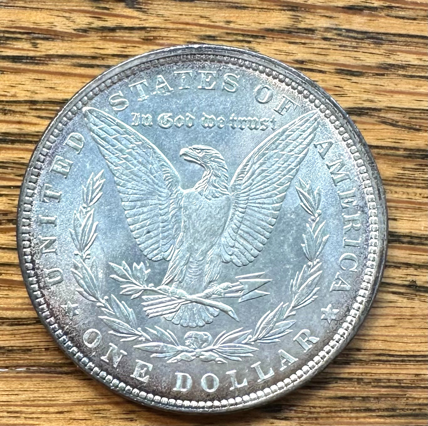 Uncirculated 1889-P Morgan Silver Dollar