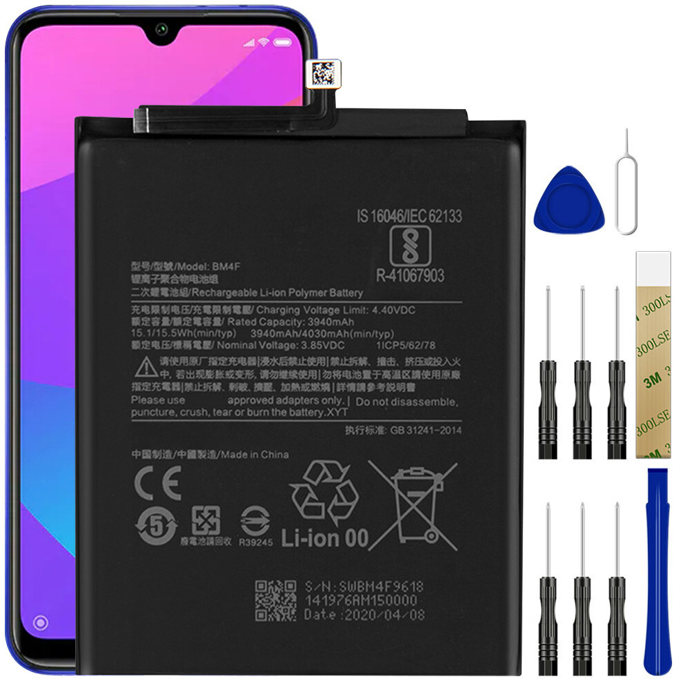 For Xiaomi Mi A3 Replacement Battery BM4F Tool USA