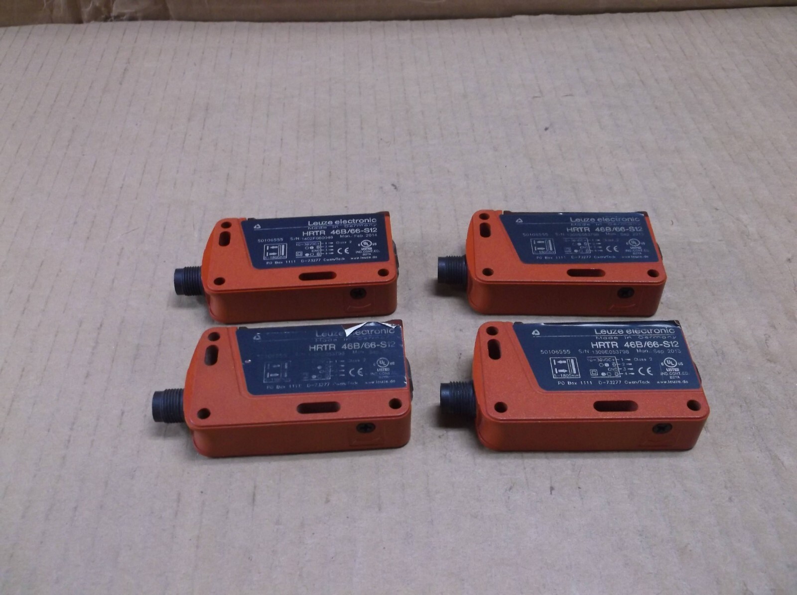 HRTR 46B/66-S12 Leuze Photoelectric Sensor Switch 50106559