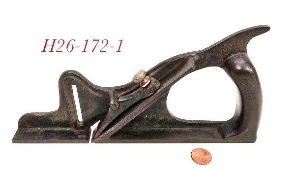 1884 iron TATUM PATENT PATENTED Rabbet woodworking carpenter plane G Hiles