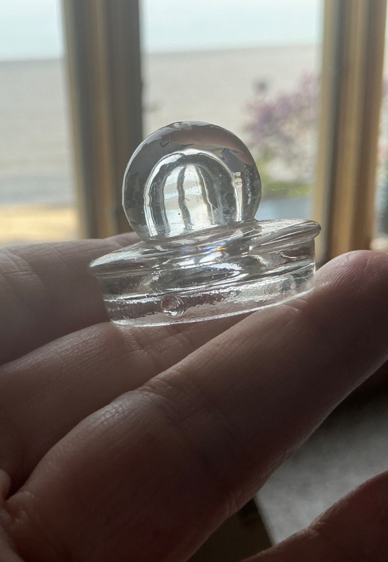 Vintage Stove Top Coffee Pot Percolator Glass Replacement Knob -