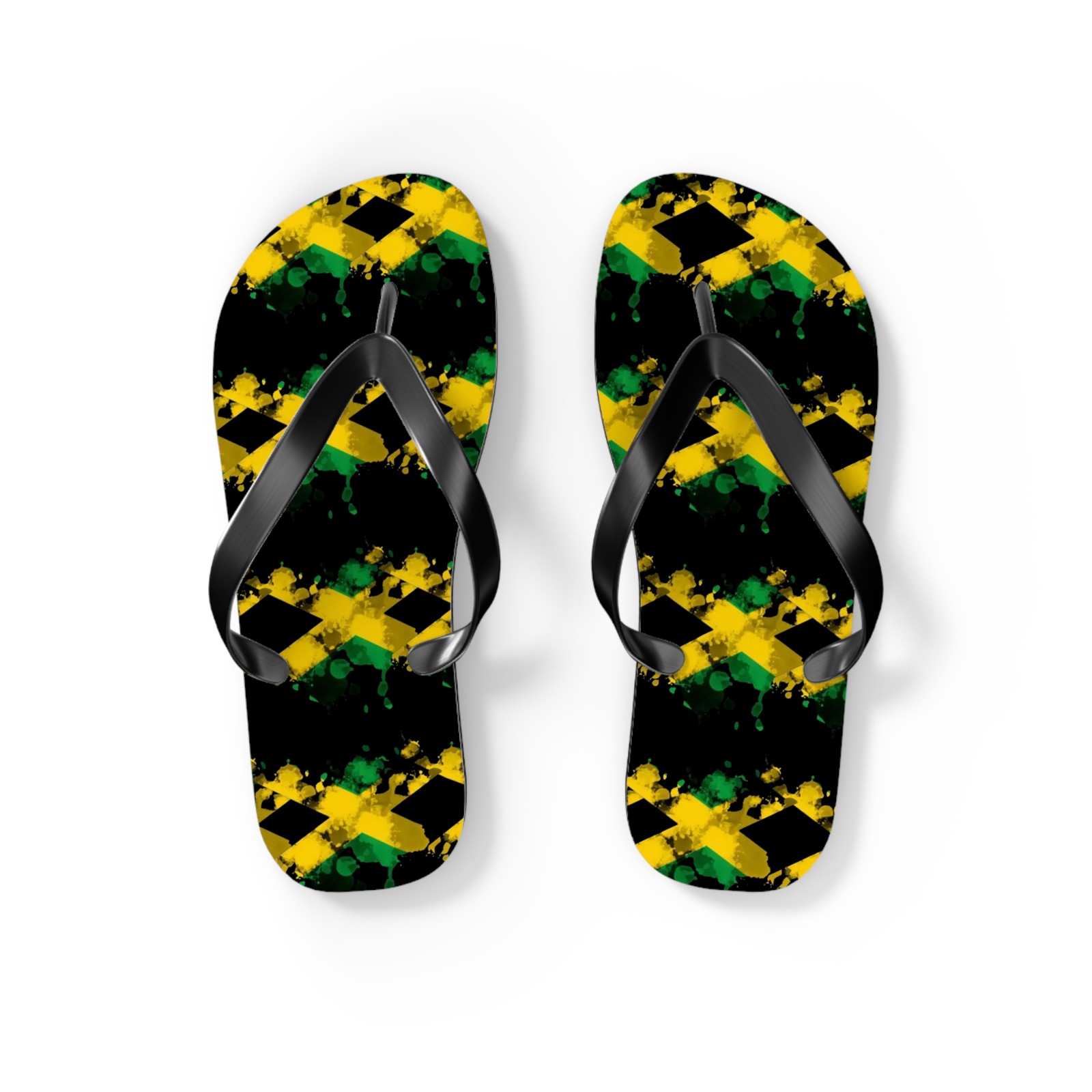 Jamaica All Over Print Summer Wear Flip Flops