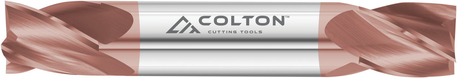 Colton Tools 4 FL Carbide Double End Stub Square End Mill Coated 1/2" Diameter