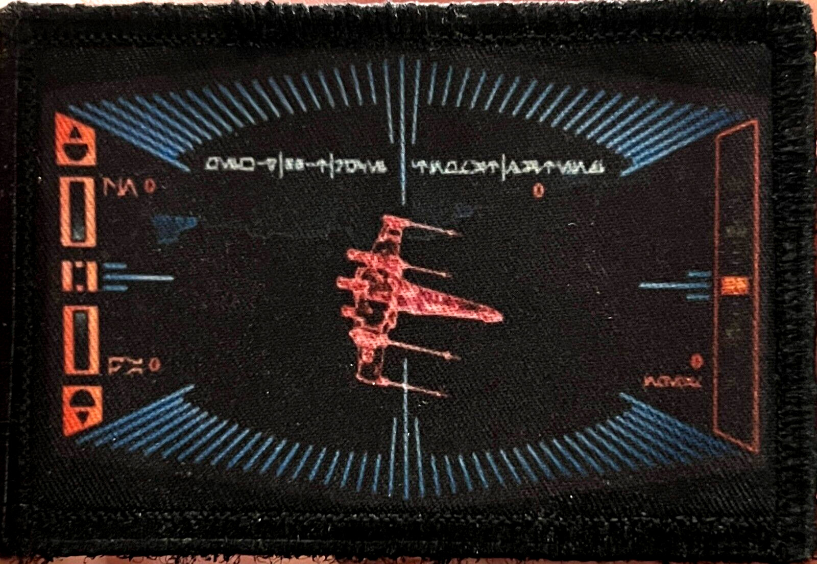 X Wing Tie Fighter Targeting Computer Morale Patch Tactical Military Army Hook