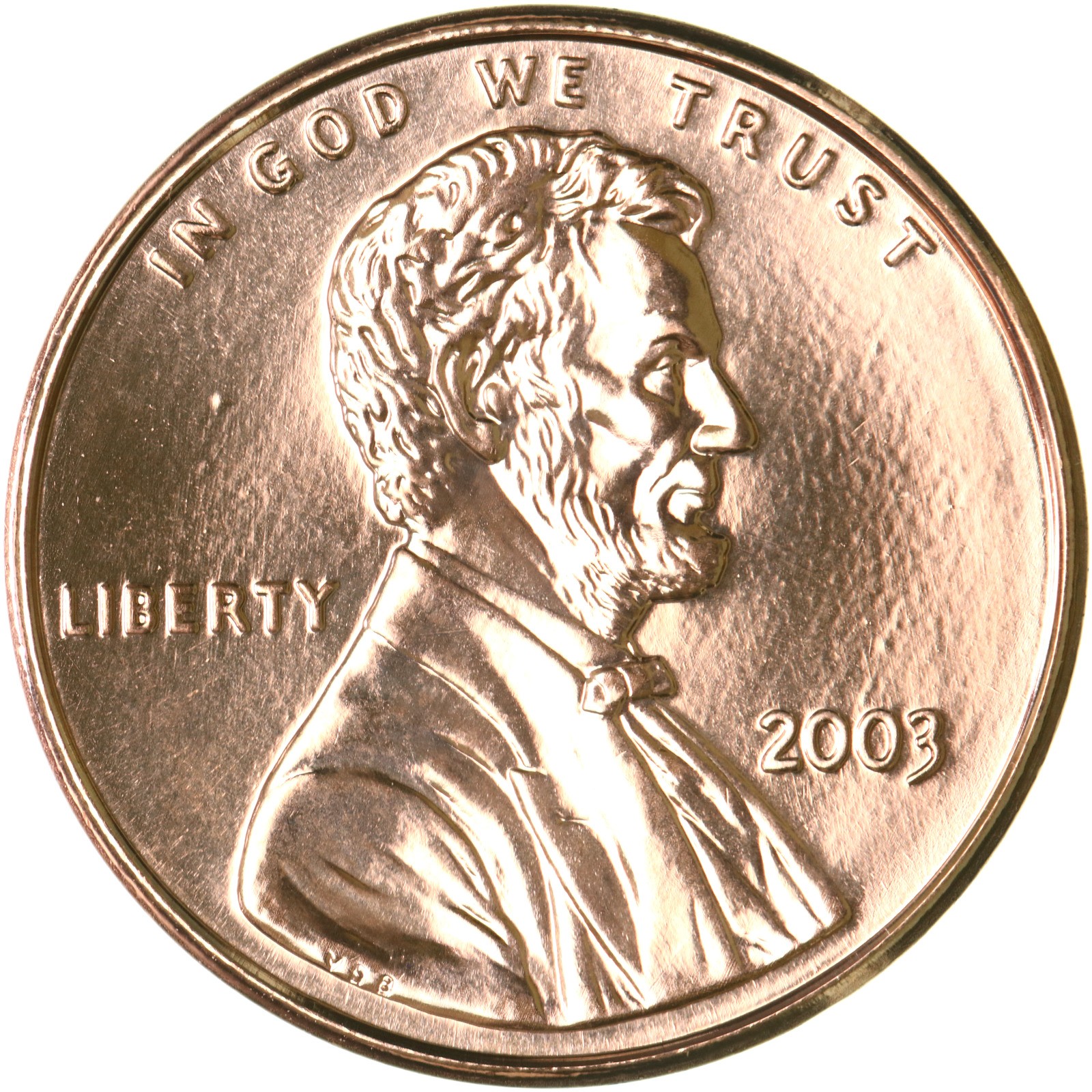 2003 (P) Lincoln Memorial Cent Choice BU Penny