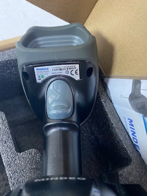 MINDEO CS2290-SR(BT) Barcode Laser Scanner W/ CS2X90BT Cradle