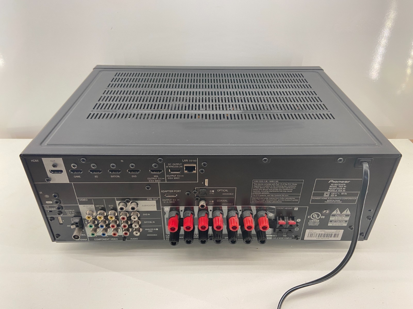 🎧 Pioneer Elite VSX-44 Network AV 7.2 Channel Receiver ~ Tested & Working