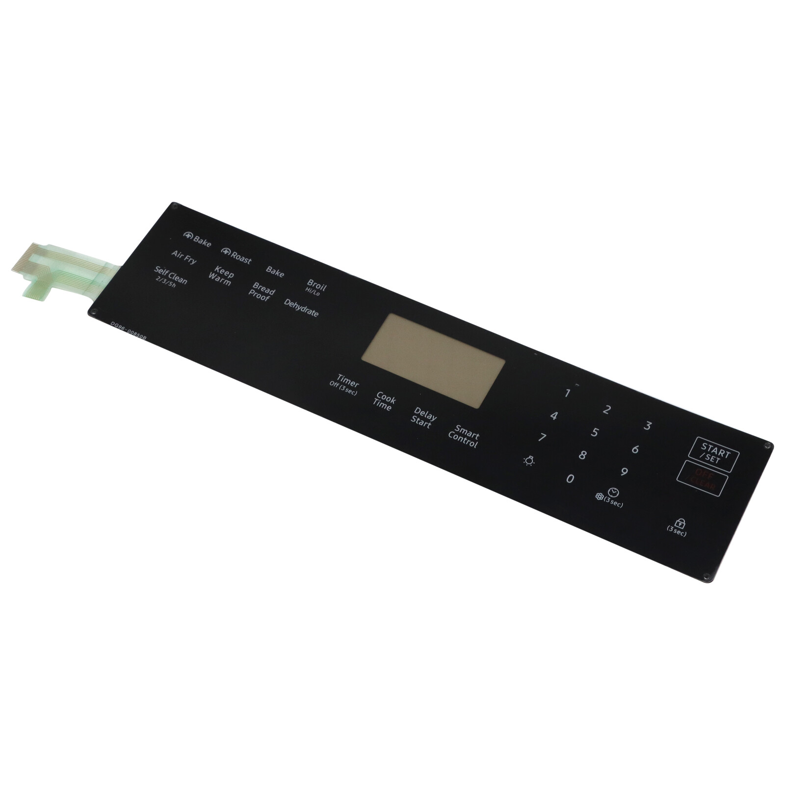 DG96-00850B Gas Range Touch Control Panel Membrane Switch Display for Samsung
