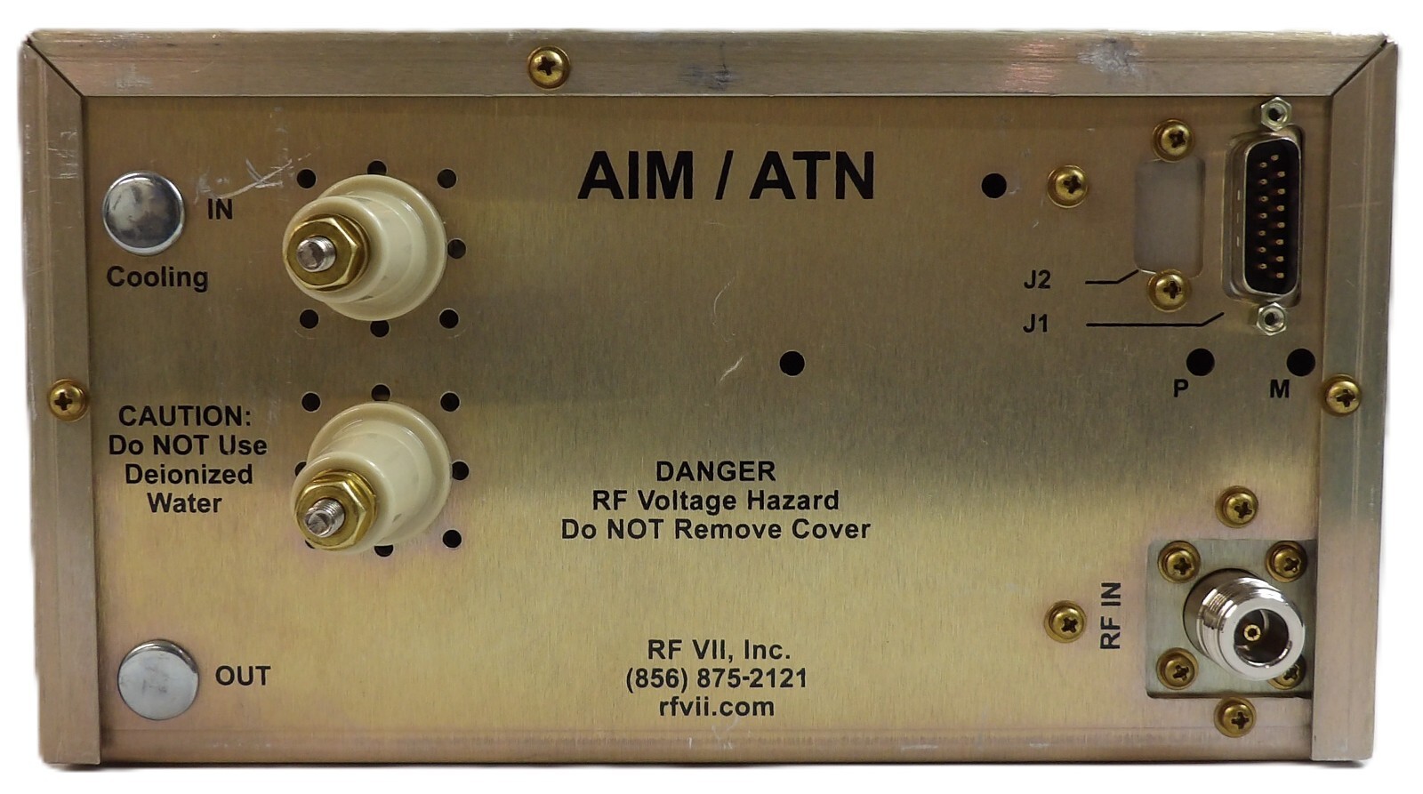 RFVII ATN-10-100 Match Tuner Controller Module Working Surplus