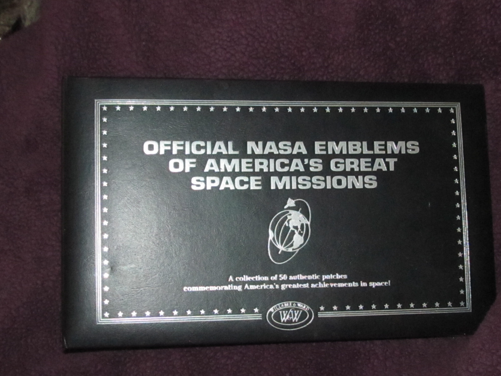 Willabee and Ward Official NASA Emblem Patch BINDER
