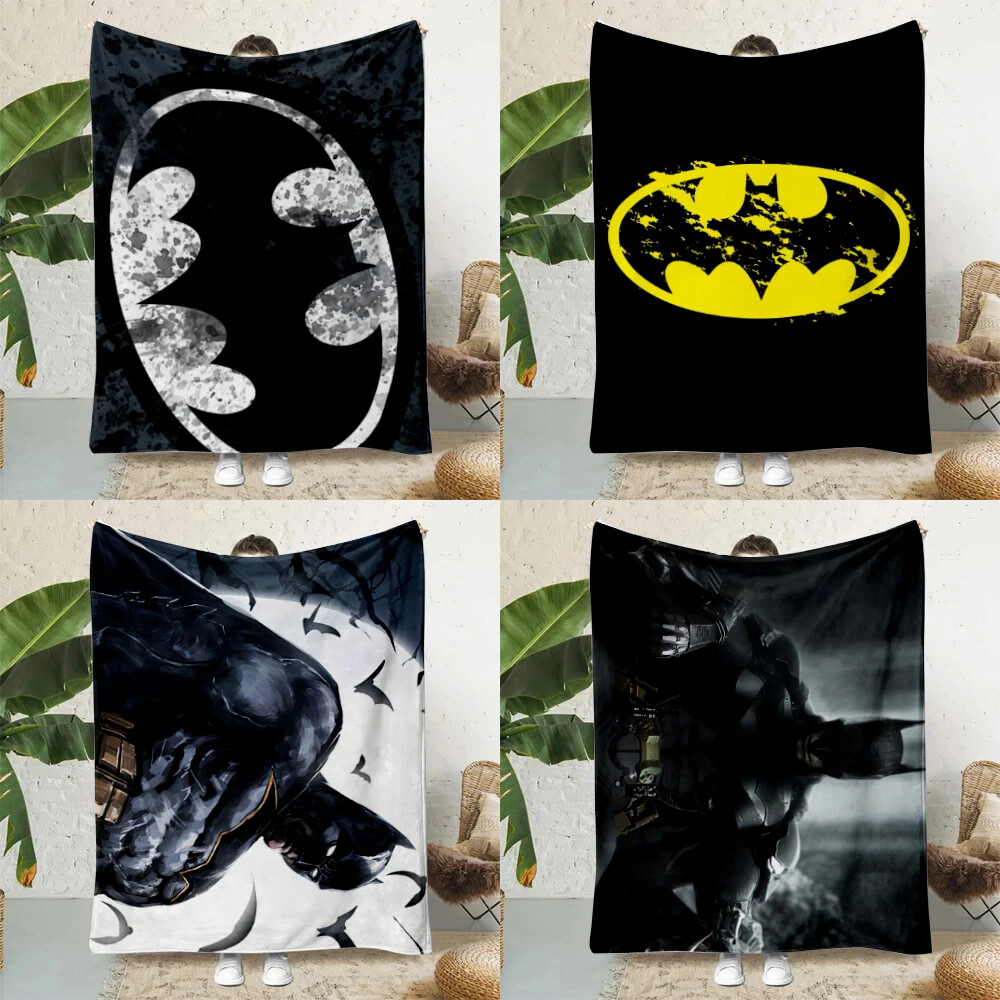 Batman Hero Logo Blanket Picnic Blankets Warm Blanket Soft Blanket QUILT THIN