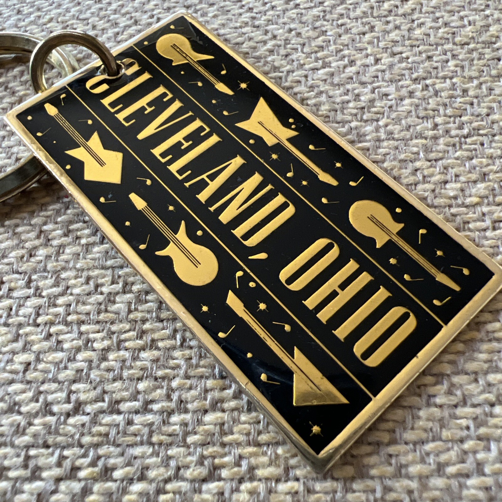 Vintage Keychain Cleveland