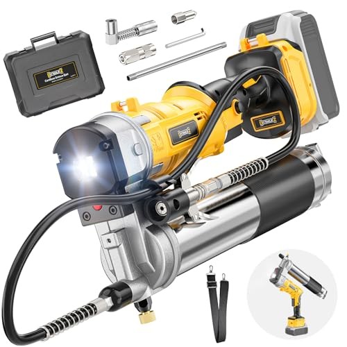 Cordless Grease Gun Compatible Compatible with Dewalt 20V Battery(Tool Only)