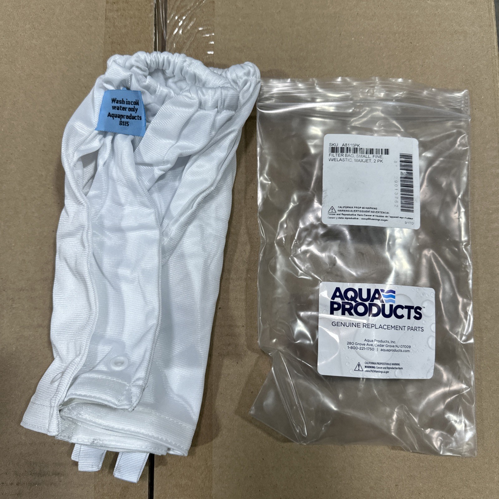 Aqua Products Aquabot A8115 A8115pk W/ Elastic  Fine Filter Bag OEM AUTHENTIC