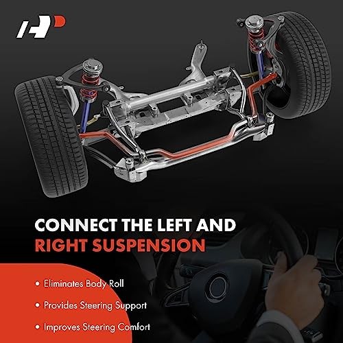 36mm Front Suspension Stabilizer Bar Kit, with Sway Bar, Bushing & Brackets