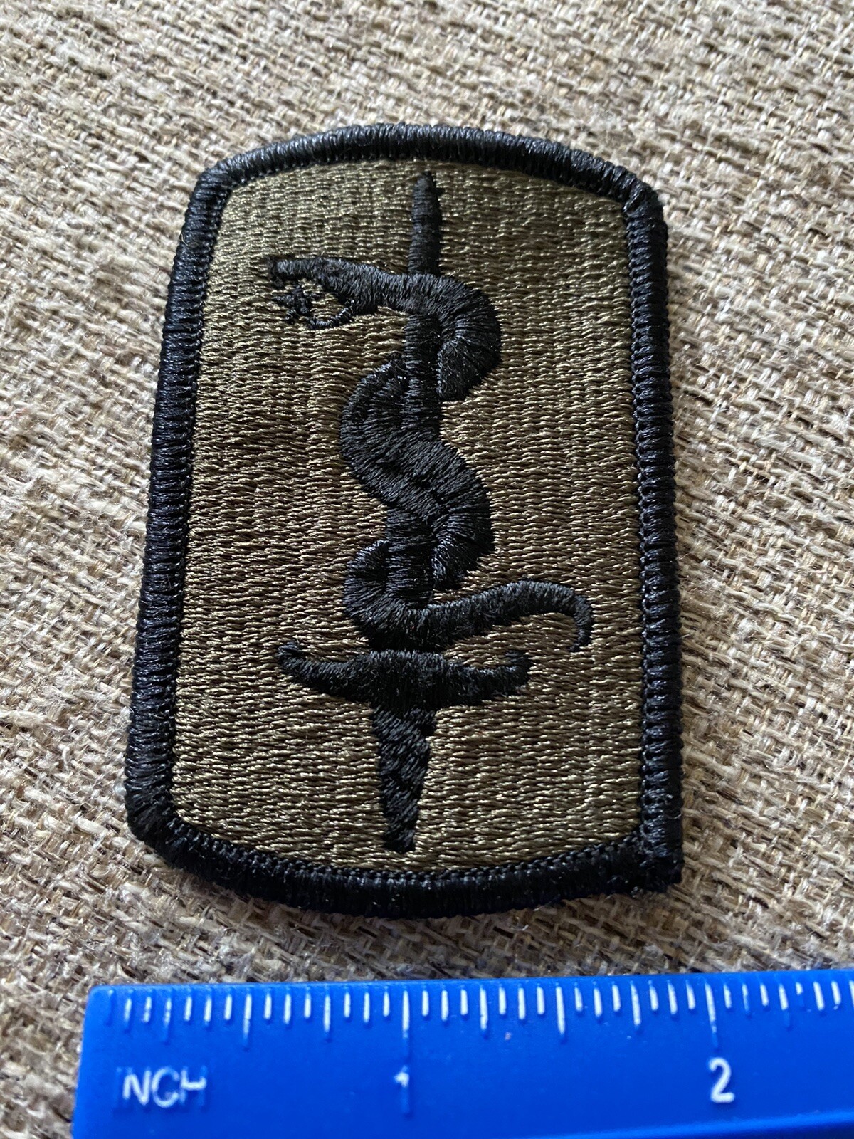 US Army 30th Medical Brigade Subdued Patch INV6869
