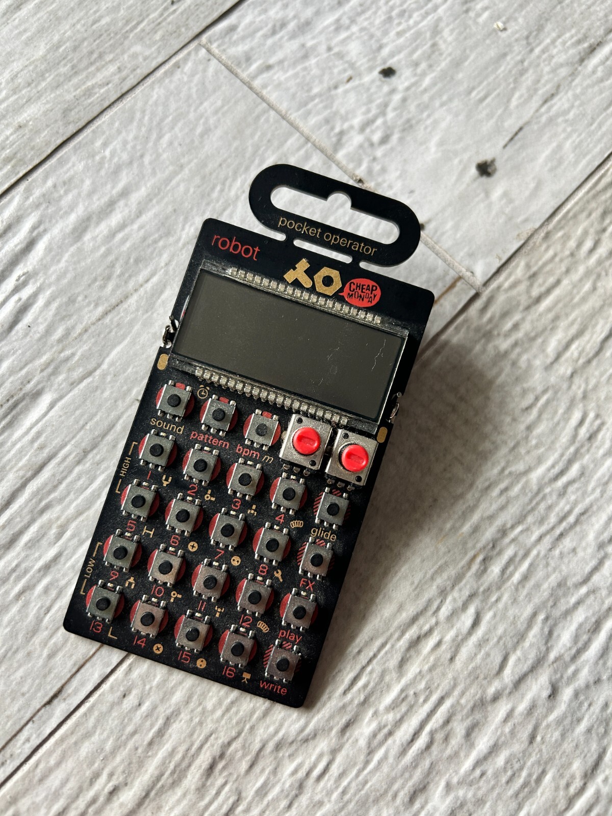 Teenage Engineering PO-28 Pocket Operator ROBOT Sequencer Audio Equipment JP