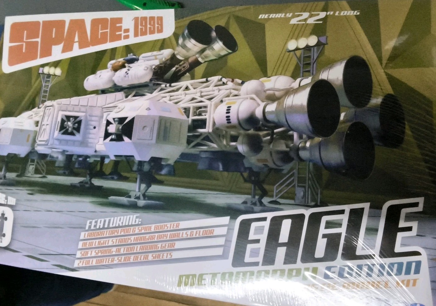 SKILL 2 MODEL KIT EAGLE TRANSPORTER METAMORPH ED. "SPACE: 1999" 1/48 MPC MPC1030
