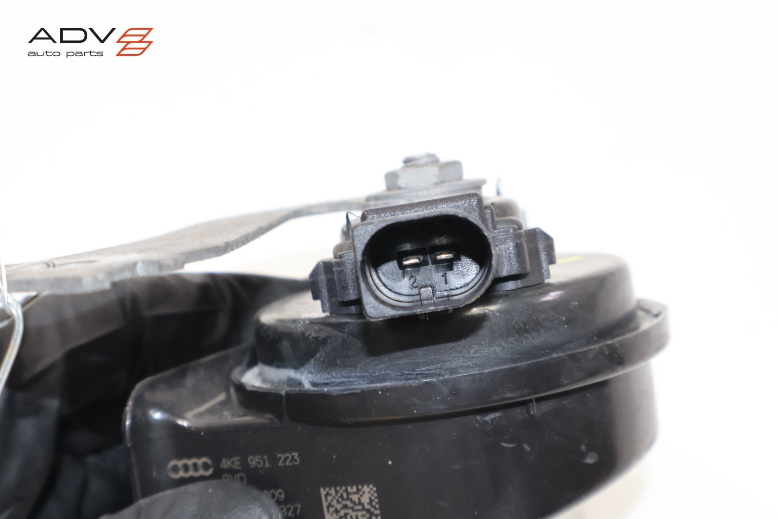 2019-2023 AUDI E-TRON LEFT DRIVER SIDE HIGH NOTE TONE HORN SIGNAL & BRACKET OEM