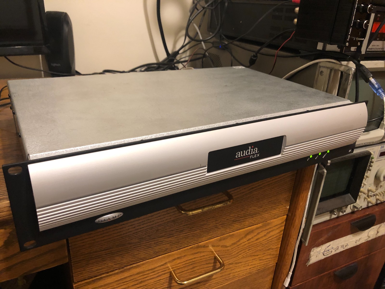 Biamp AudiaFLEX TI-2 Digital Audio Processor DSP Tested w/ Video
