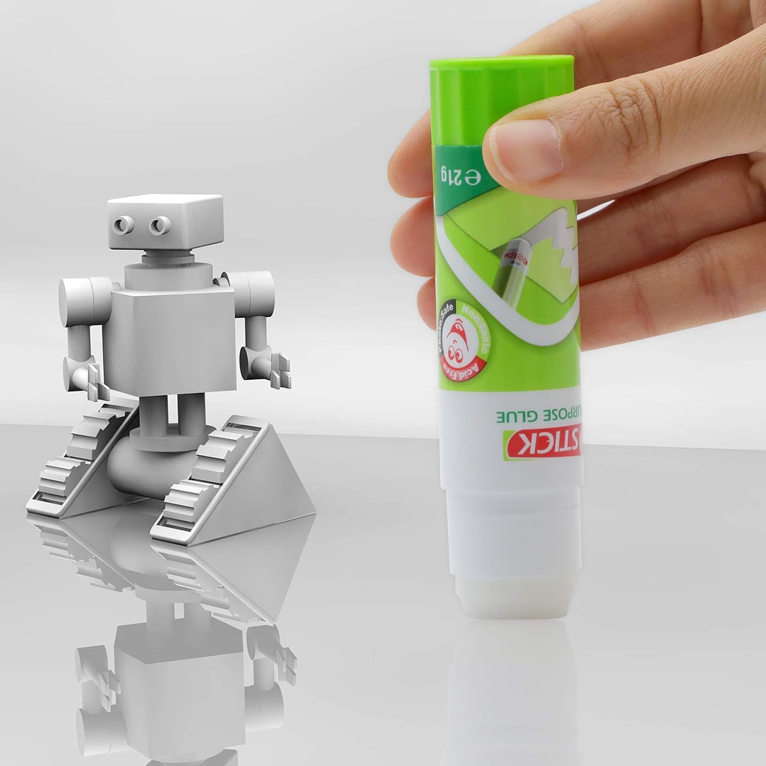3D Printer Glue Sticks, 3D Printing Adhesive for Hot Bed Warping, PVP Solid 3D