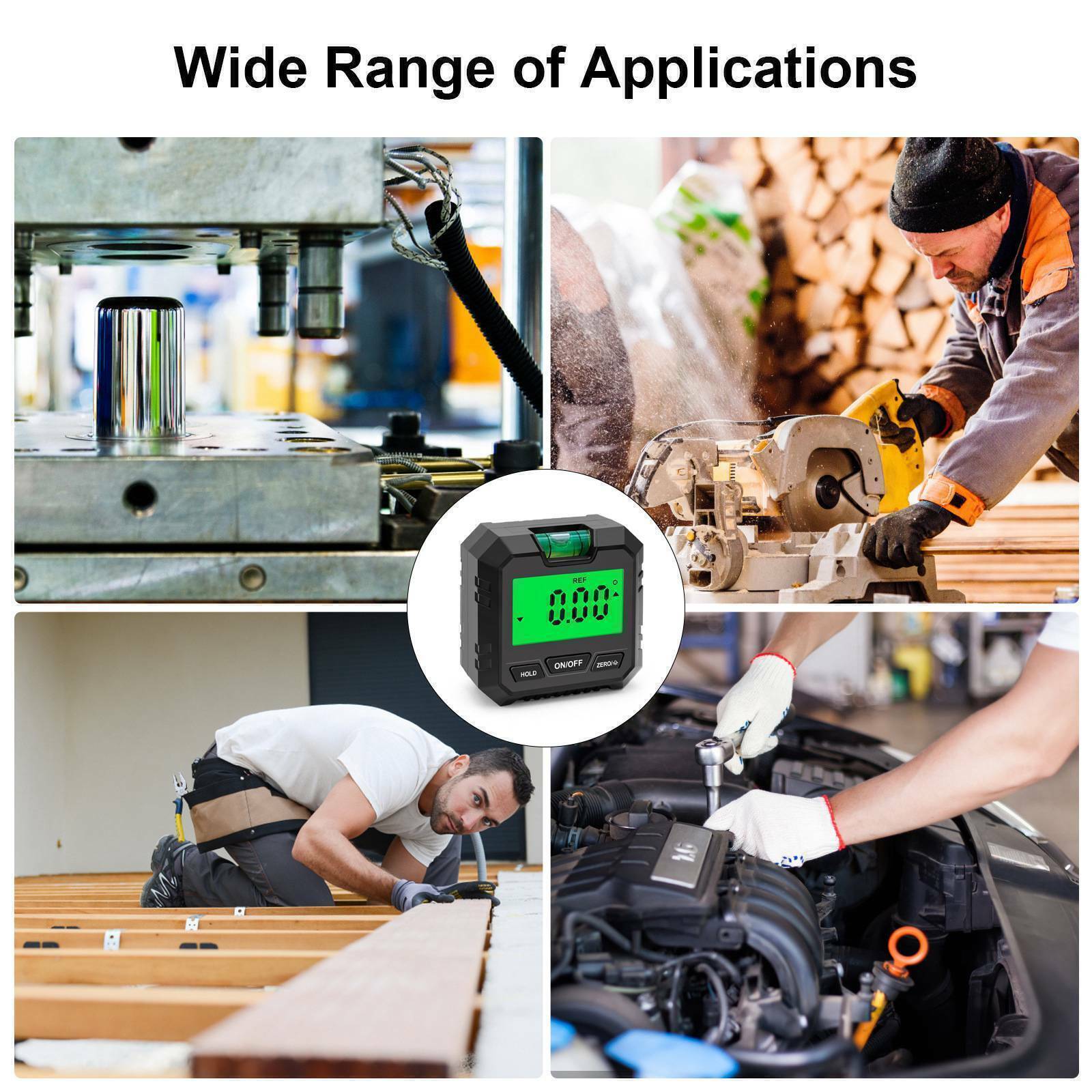 Magnetic Digital Level Box Angle Finder Protractor Inclinometer Bevel Gaugenb6q