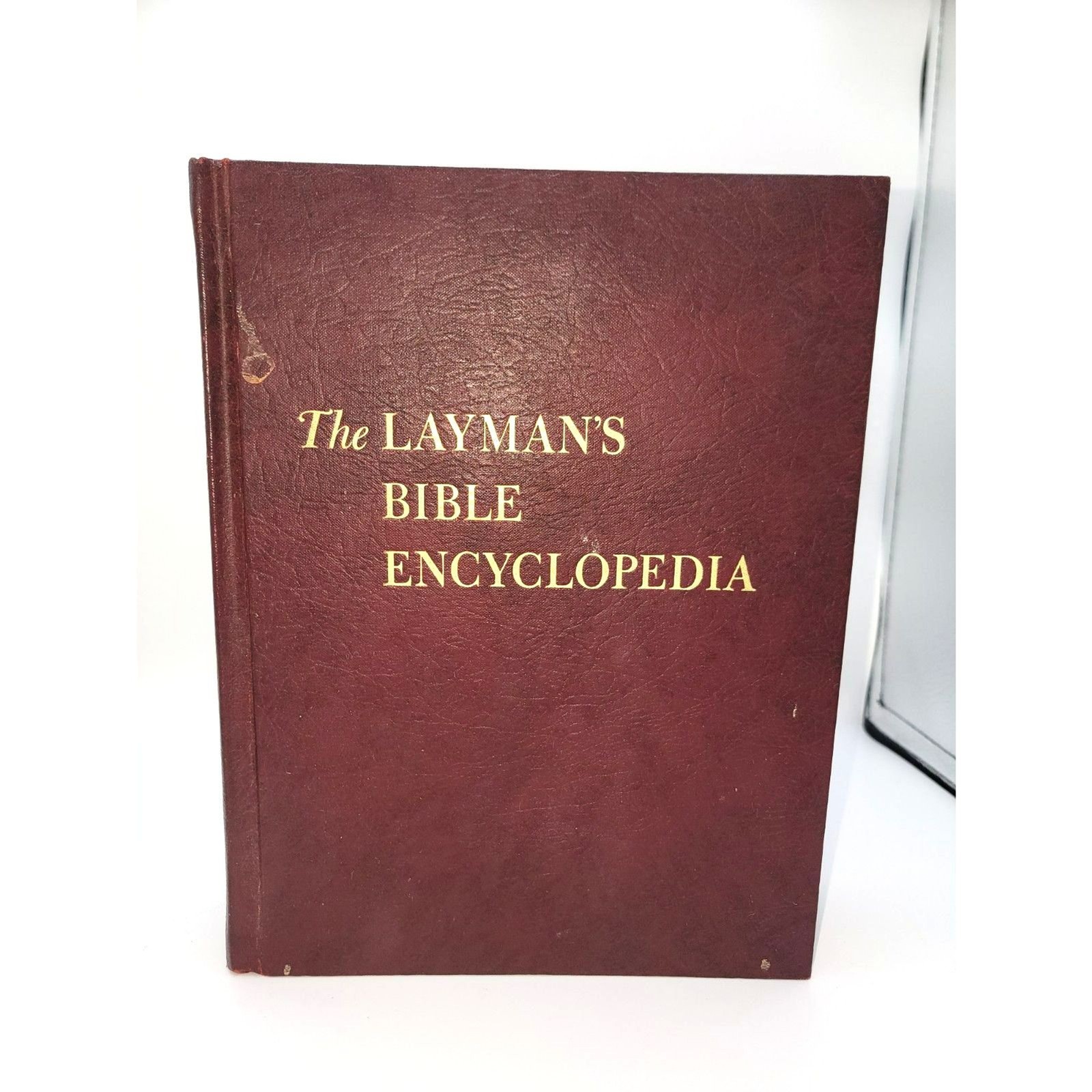 The Layman's Bible Encyclopedia 1964 Vintage Religious Reference Book