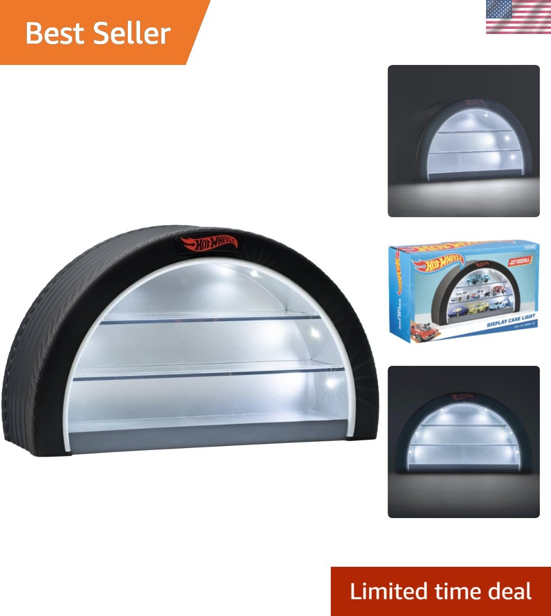 Hot Wheels Display Case Light - Officially Licensed Mattel Merchandise, Light...