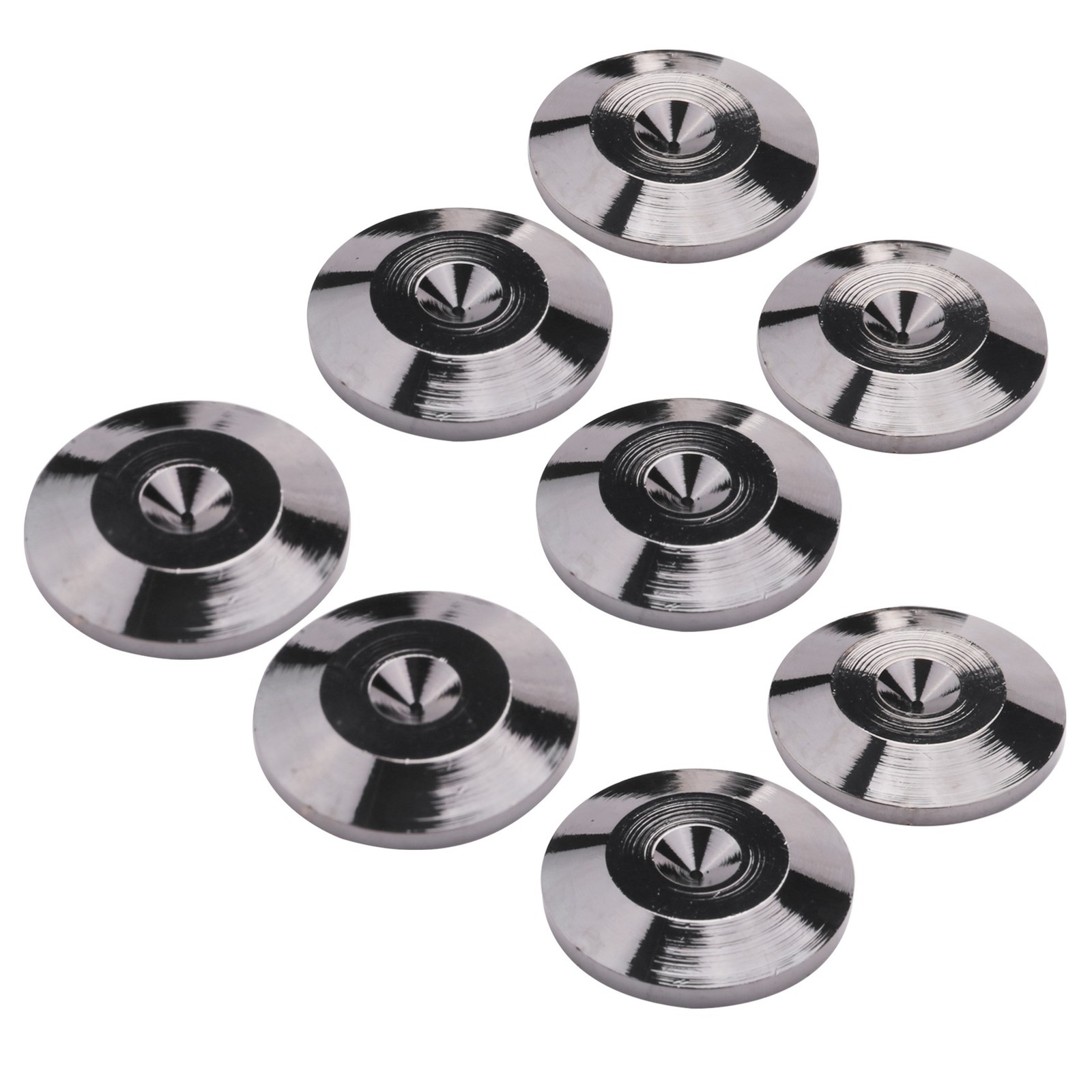 8PCS Metal Shockproof Foot Spikes Pads Stands Mats for Speakers CD Players5023