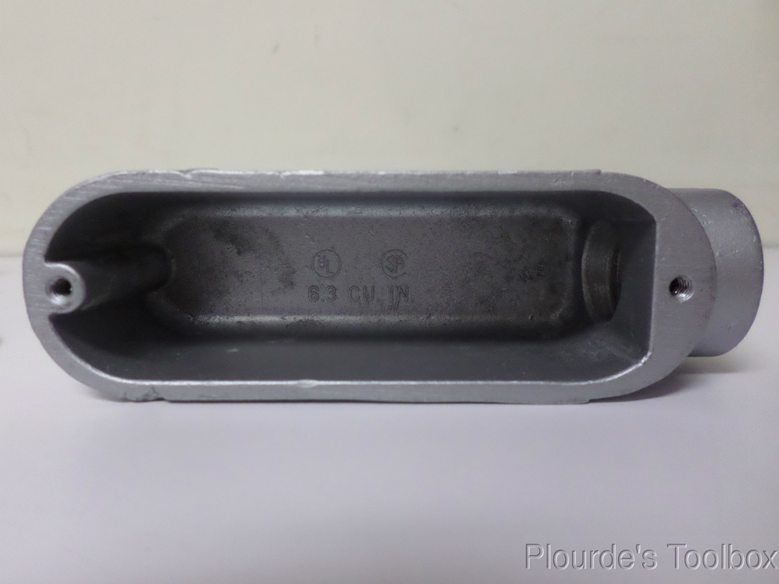 (2) Used Red Dot 3/4" Threaded Type E Dead-End Conduit Body for J Thermocouples