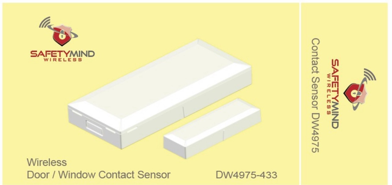 Brand New Safetymind DW4975-433 Wireless Micro Sensor Compatibale DSC EV-DW4975
